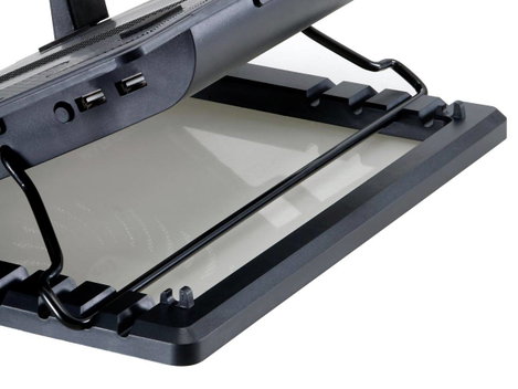 Conceptronic CNBCOOLSTAND1F Notebook állvány hűtő funkcióval Állítható magasság 4. kép