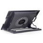 Gembird NBS-1F17T-01 Notebook állvány hűtő funkcióval Állítható magasság 2. bélyegkép