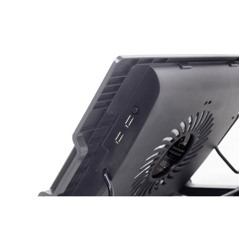 Gembird NBS-1F17T-01 Notebook állvány hűtő funkcióval Állítható magasság 4. kép