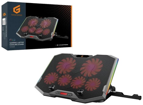 Conceptronic THYIA01B Notebook állvány hűtő funkcióval Szabályozható ventilátor 2. kép