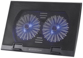 Conceptronic THANA02B Notebook állvány hűtő funkcióval Állítható magasság