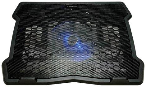 Conceptronic THANA05B Notebook állvány hűtő funkcióval Állítható magasság