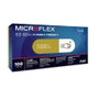 Ansell MICROFLEX® 63864100 100 db Natúr latex Eldobható kesztyű Méret (kesztyű): 10 EN 421:2010, EN 2. bélyegkép