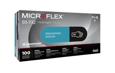 Ansell MICROFLEX® 93732080 100 db Nitril Eldobható kesztyű Méret (kesztyű): 8 2. kép