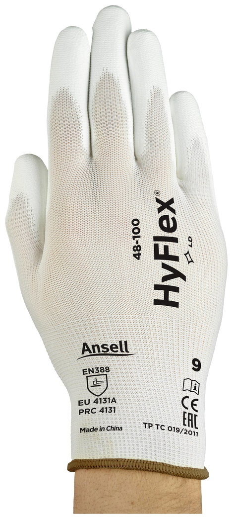 Ansell HyFlex® 48100100 Nylon Munkakesztyű Méret (kesztyű): 10 EN 388:2016, EN 420-2003, EN 21420:20 3. kép