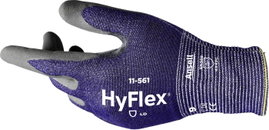 Ansell HyFlex® 11561R110-1P Nylon, HPPE, Bazalt, Spandex®, Poliészter Munkakesztyű Méret (kesztyű): 