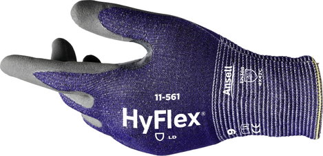 Ansell HyFlex® 11561R110-1P Nylon, HPPE, Bazalt, Spandex®, Poliészter Munkakesztyű Méret (kesztyű):