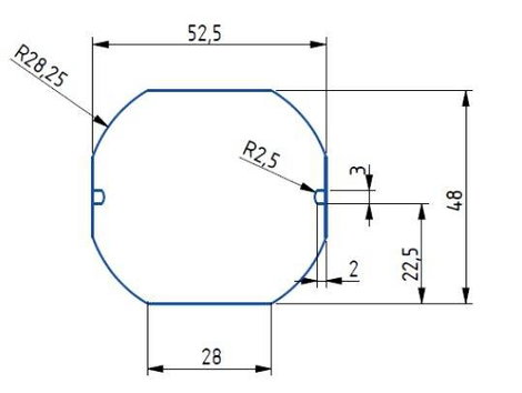 scaleo systems AC/DC beépíthető tápegység 10 W 12 V/DC 1 db 2. kép