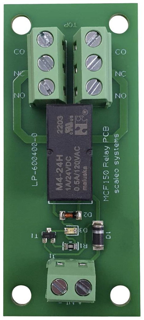scaleo systems relé panel 1 db VV-600400-0-C 2 váltó 24 V/DC