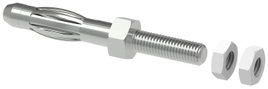 Electro PJP 1052-12-CD1 Labor csatlakozódugó Dugó, egyenes Tű átmérő: 4 mm 1 db