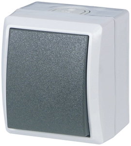 REV 0511581777 Kikapcsoló, ki-/váltókapcsoló Komplett AquaForm Világosszürke