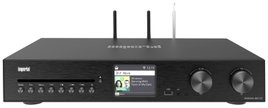 Imperial DABMAN i560 CD Sztereo vevő 2x30 W Fekete CD lejátszó, DAB+, Bluetooth®, USB, WLAN