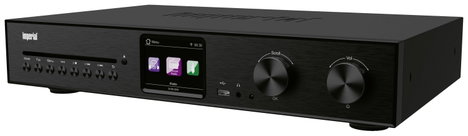 Imperial DABMAN i560 CD Sztereo vevő 2x30 W Fekete CD lejátszó, DAB+, Bluetooth®, USB, WLAN 3. kép