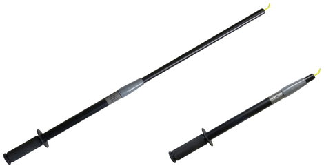 Electro PJP PerchTele Mérőhegy 4 mm-es alj CAT III 1000 V, CAT IV 600 V Fekete, Szürke 1 db