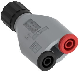 Electro PJP 7043-IEC-CD1 Mérőadapter BNC dugó - Alj, 4 mm