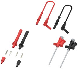 Electro PJP 425 Mérővezeték készlet [ - ] Fekete, Piros 1 db