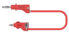 Electro PJP 2110-CD1-50R Mérővezeték [Banándugó - Banándugó] 50 cm Piros 1 db