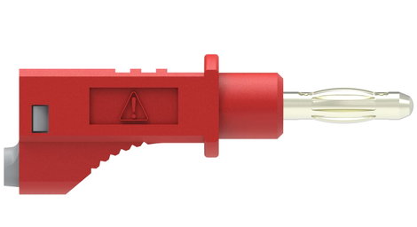 Electro PJP 2110-CD1-50R Mérővezeték [Banándugó - Banándugó] 50 cm Piros 1 db 2. kép