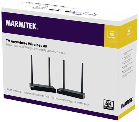 Marmitek TV Anywhere Wireless 4K HDMI™, USB HDMI extender 50 m 5. kép