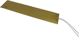 Thermo TECH Polimid Fűtőfólia Öntapadó 12 V 25 W Védelmi típus IPX4 (H x Sz) 480 mm x 120 mm
