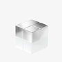 Sigel Neodym mágnes C10 Extra-Strong (Sz x Ma x Mé) 20 x 10 x 20 mm Kocka Ezüst 4 db BA705 4. bélyegkép