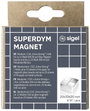 Sigel Neodym mágnes C10 Extra-Strong (Sz x Ma x Mé) 20 x 10 x 20 mm Kocka Ezüst 4 db BA705 5. bélyegkép