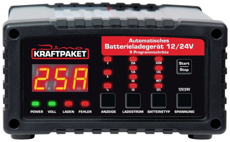 Dino KRAFTPAKET 136340 Autós töltőkészülék 12 V, 24 V 2. kép