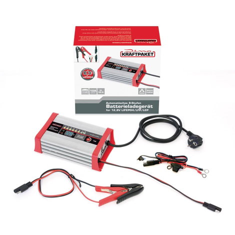 Dino KRAFTPAKET LifePo4 10A 136341 Autós töltőkészülék 12 V 3. kép