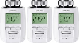 Radiátor termosztát készlet 8 - 28 °C, 3 db, Eurotronic 700083 Comet Plus