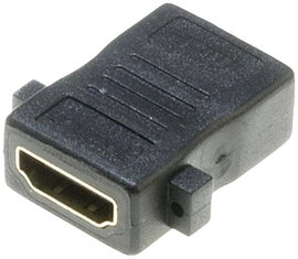 Lyndahl LKPA008 HDMI Átalakító [1x HDMI alj - 1x HDMI alj] Fekete aranyozott érintkező