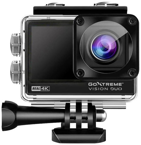 GoXtreme GoXtreme Vision Duo 4K Akciókamera 4K, Kettős kijelző, Fröccsenő víz ellen védett, Porvédet 2. kép