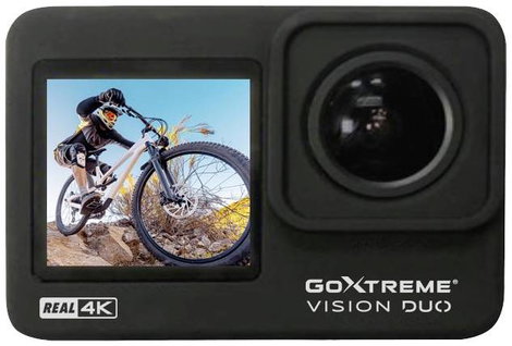GoXtreme GoXtreme Vision Duo 4K Akciókamera 4K, Kettős kijelző, Fröccsenő víz ellen védett, Porvédet 3. kép