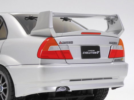 Tamiya 1:10 RC modellautó 1:10 RC Mitsubishi Lancer Evo V TT-02 4WD TT-02 7. kép