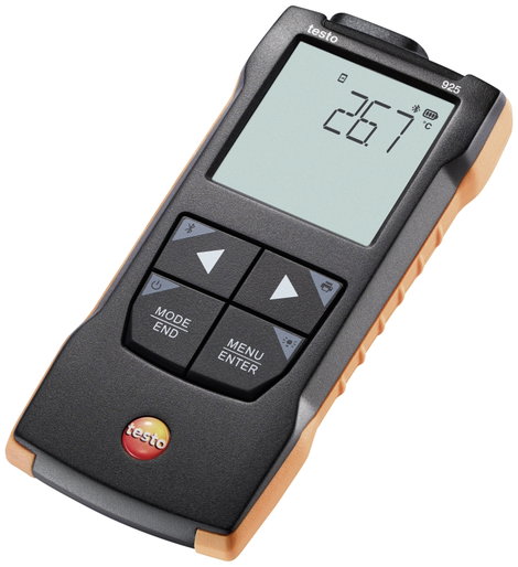 Okos hőmérséklet mérőműszer -50...+1000 °C, K típus, testo 925 3. kép