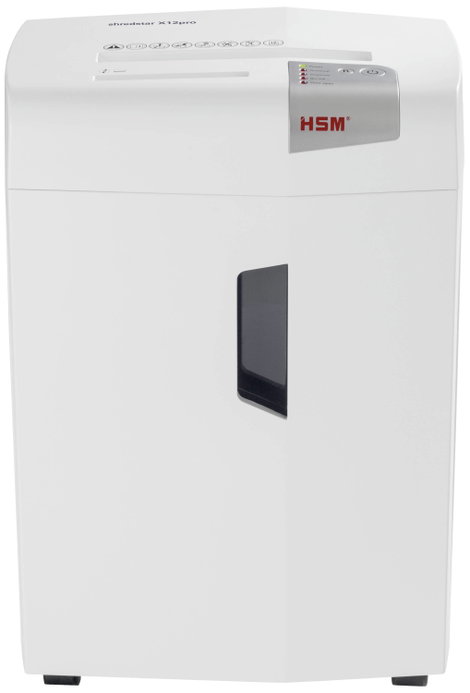HSM shredstar X12pro Iratmegsemmisítő 12 lap CD megsemmisítés, Részecskevágás 2 x 15 mm P-5 26 l Szi 2. kép