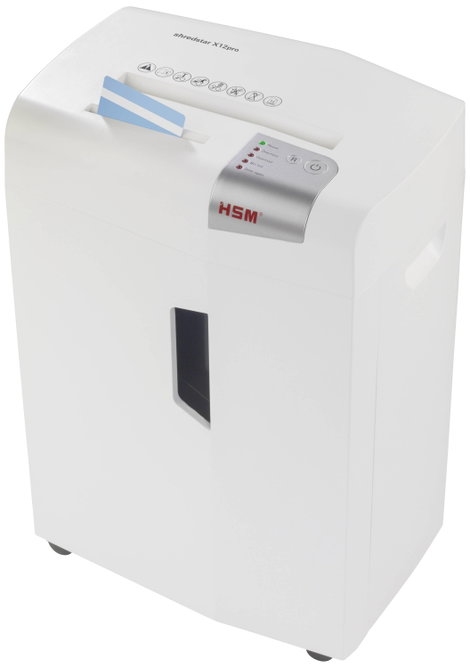 HSM shredstar X12pro Iratmegsemmisítő 12 lap CD megsemmisítés, Részecskevágás 2 x 15 mm P-5 26 l Szi 5. kép