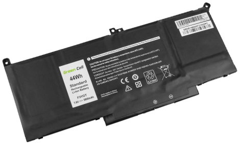 Green Cell Notebook akku F3YGT 7.6 V 5800 mAh Dell