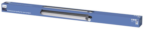 Philips ProjectLine LED-es lámpa nedves helyiségbe LED LED 17 W Natúr fehér Fekete 2. kép