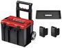 Einhell E-Case L with wheels 4540014 Szállító kocsi Műanyag Fekete, Piros (H x Sz x Ma) 444 x 330 x bélyegkép