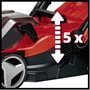 Einhell GE-CM 36/34-1 Li-Solo Power X-Change Akku Fűnyíró Állítható magasságú fogantyú 18 V Vágási s 2. bélyegkép
