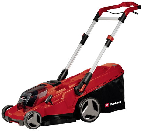 Einhell RASARRO 36/42 (2x5,2Ah) Akku Fűnyíró 2 db akkuval, Töltővel, Gyorsszorítóval, Beállítható ár 2. kép