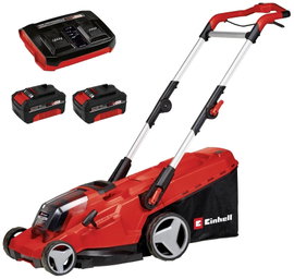 Einhell RASARRO 36/40 (2x4.0Ah) Akku Fűnyíró 2 db akkuval, Beállítható ártér 18 V Vágási szélesség (