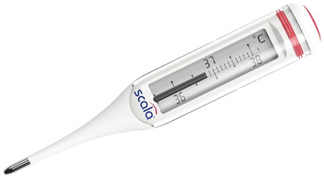 Scala SC 1493 Lázmérő Vízálló, Lázriasztással 3. kép