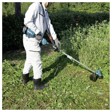 Makita DUR192LZX1 Akku Fűszegély nyíró Akku nélkül, töltő nélkül 18 V Vágási szélesség (max.): 300 m 14. kép