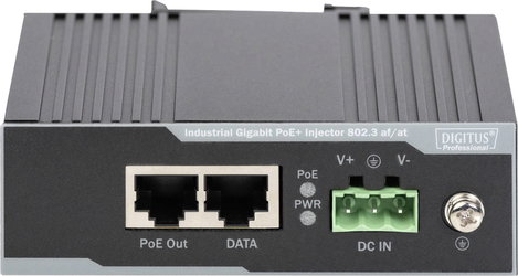Digitus DN-651112 PoE injektor 10 / 100 / 1000 MBit/s IEEE 802.3af (12.95 W), IEEE 802.3at (25.5 W) 5. kép