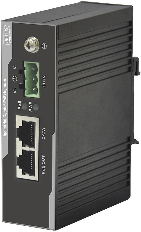 Digitus DN-651112 PoE injektor 10 / 100 / 1000 MBit/s IEEE 802.3af (12.95 W), IEEE 802.3at (25.5 W) 7. kép