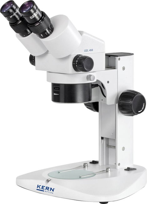 Kern Optics OZL 456 OZL 456 Sztereo-zoom mikroszkóp Binokulár 50 x Átvilágítás, Beeső fény