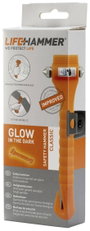 LifeHammer HCGO1QCSBX Classic Glow Vészkalapács Üvegtörő, Biztonsági öv vágó Busz, Tgk., Személygépk 2. bélyegkép