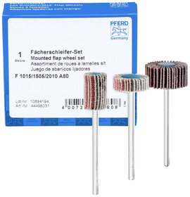 PFERD 44498031 Lapos csiszolószerszámok SET F 1015/1505/2010 A 80 1 készlet
