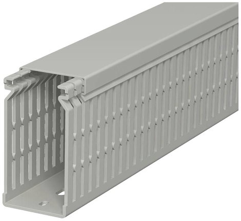 OBO Bettermann 6178227 Kábelvezető csatorna (H x Sz x Ma) 2000 x 40 x 80 mm 1 db Kőszürke